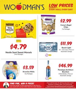 Weekly ad Woodman's Market 11/30/2023 - 12/06/2023