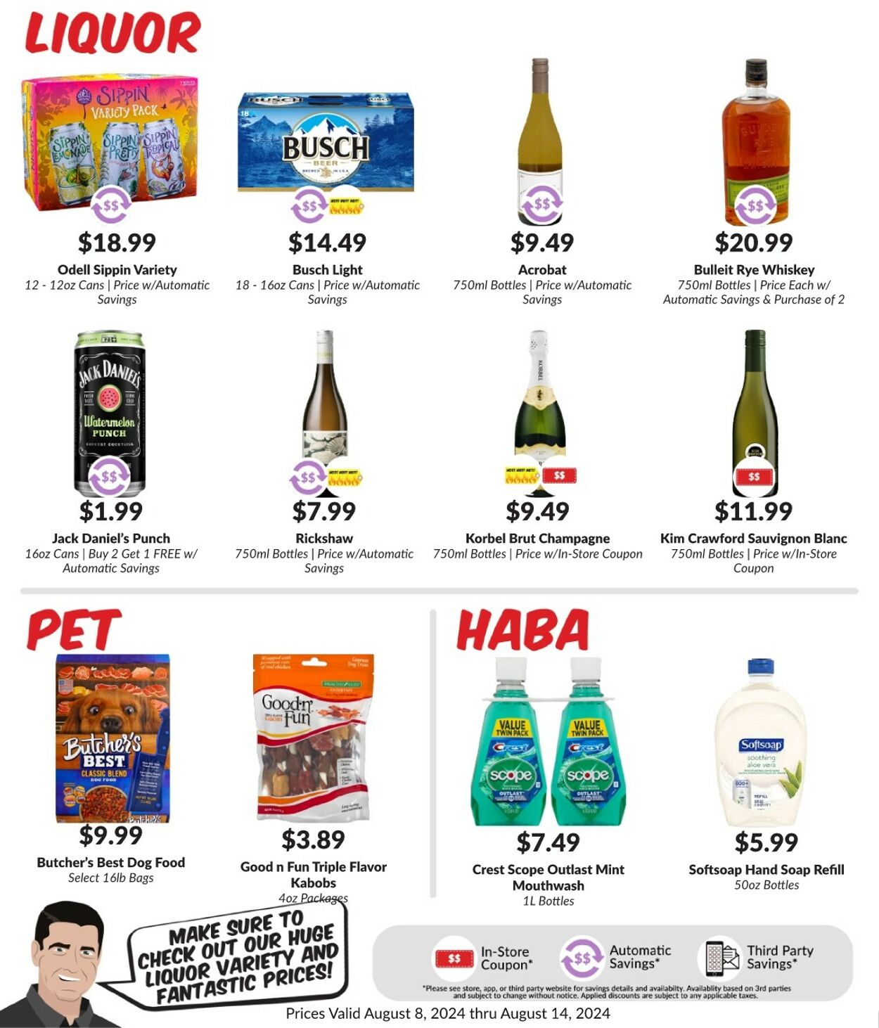 Weekly ad Woodman's Market 08/08/2024 - 08/14/2024