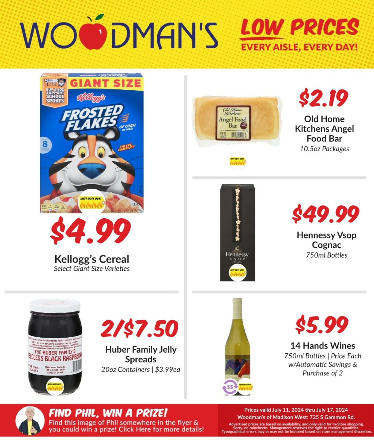 Weekly ad Woodman's Market 07/11/2024 - 07/17/2024