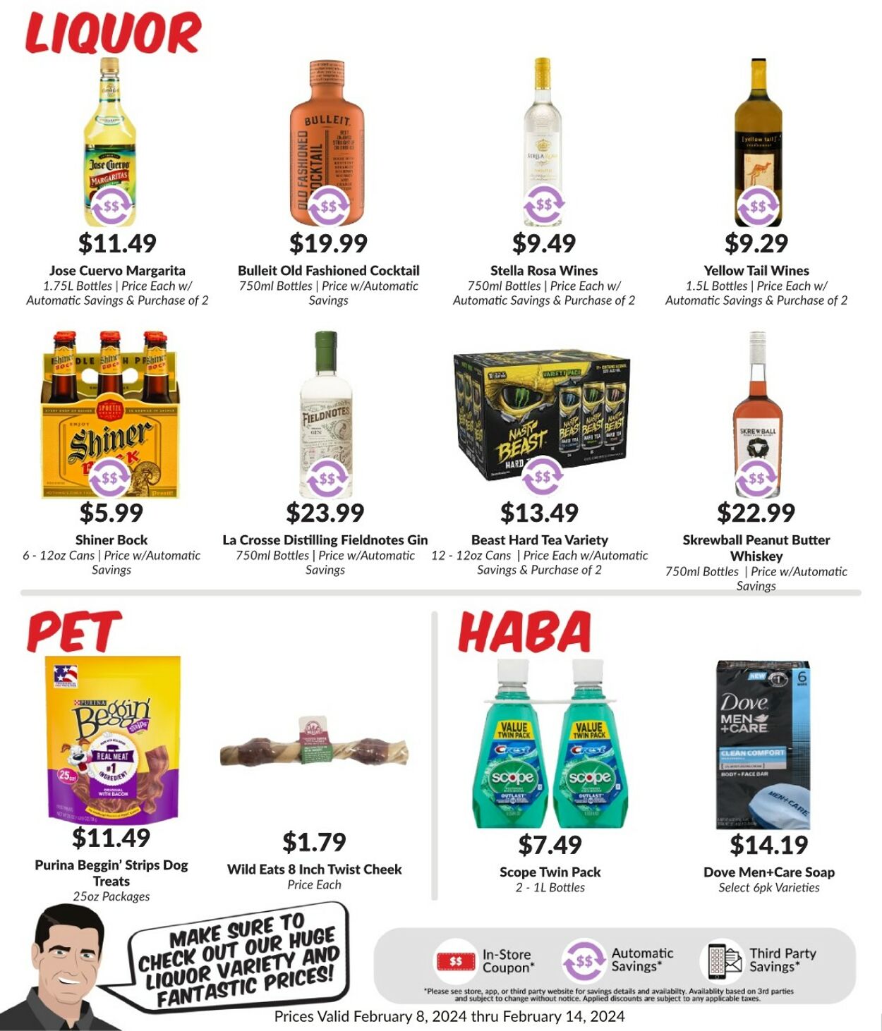 Weekly ad Woodman's Market 02/08/2024 - 02/14/2024