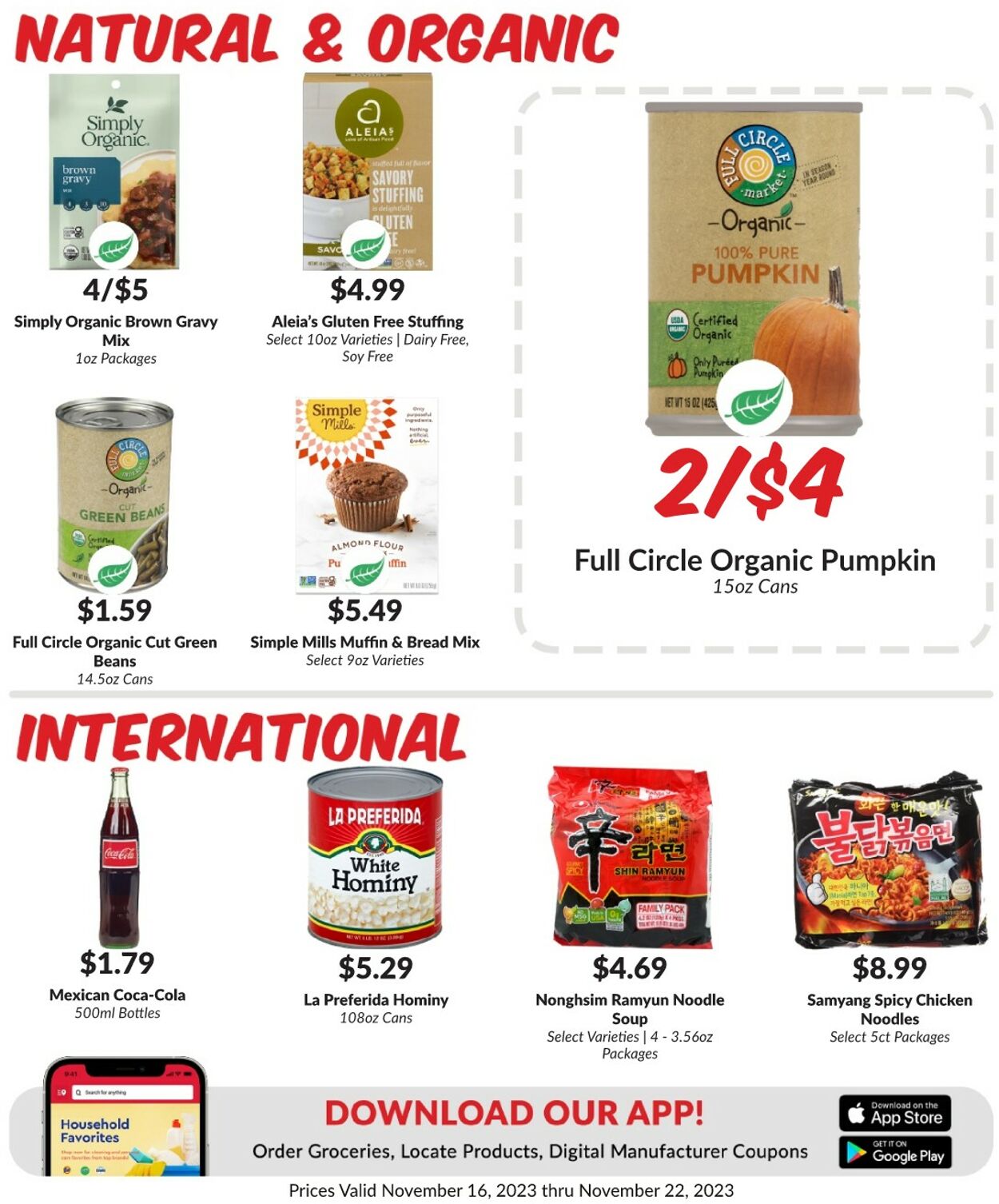 Weekly ad Woodman's Market 11/16/2023 - 11/22/2023