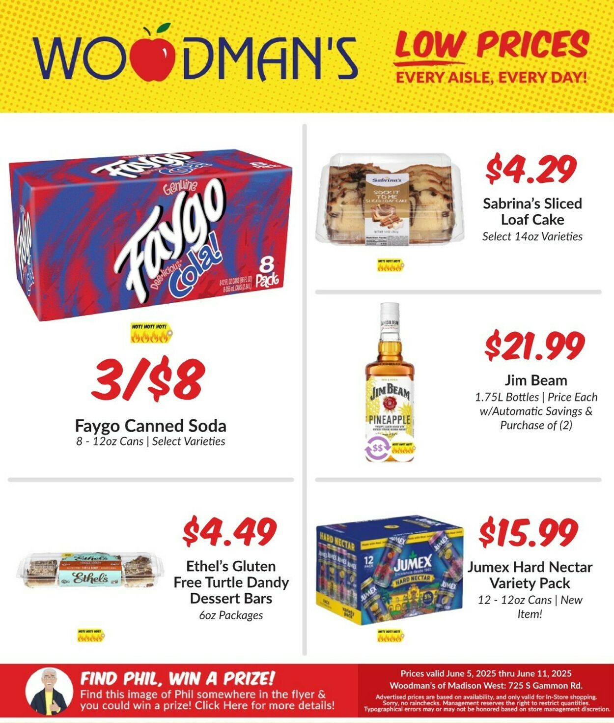 Weekly ad Woodman's Market 06/05/2025 - 06/11/2025