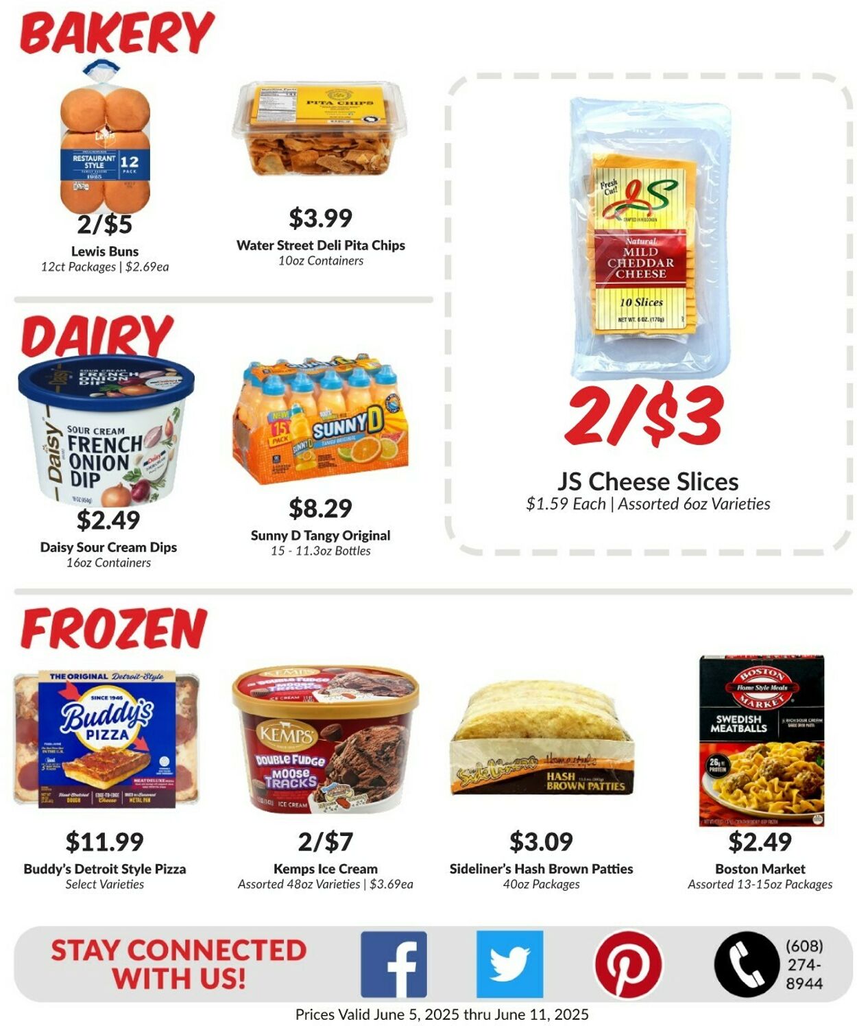 Weekly ad Woodman's Market 06/05/2025 - 06/11/2025