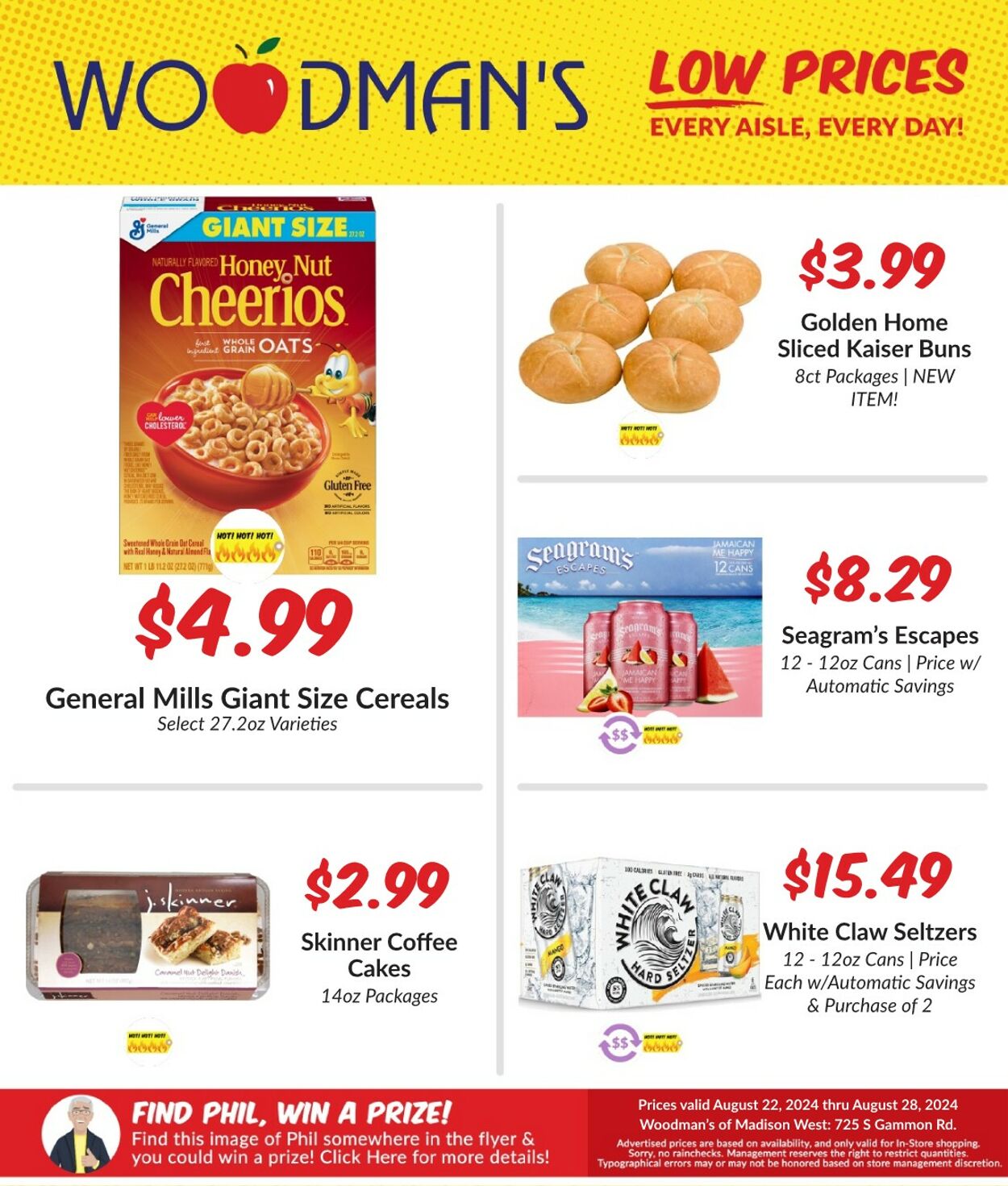 Weekly ad Woodman's Market 08/22/2024 - 08/28/2024