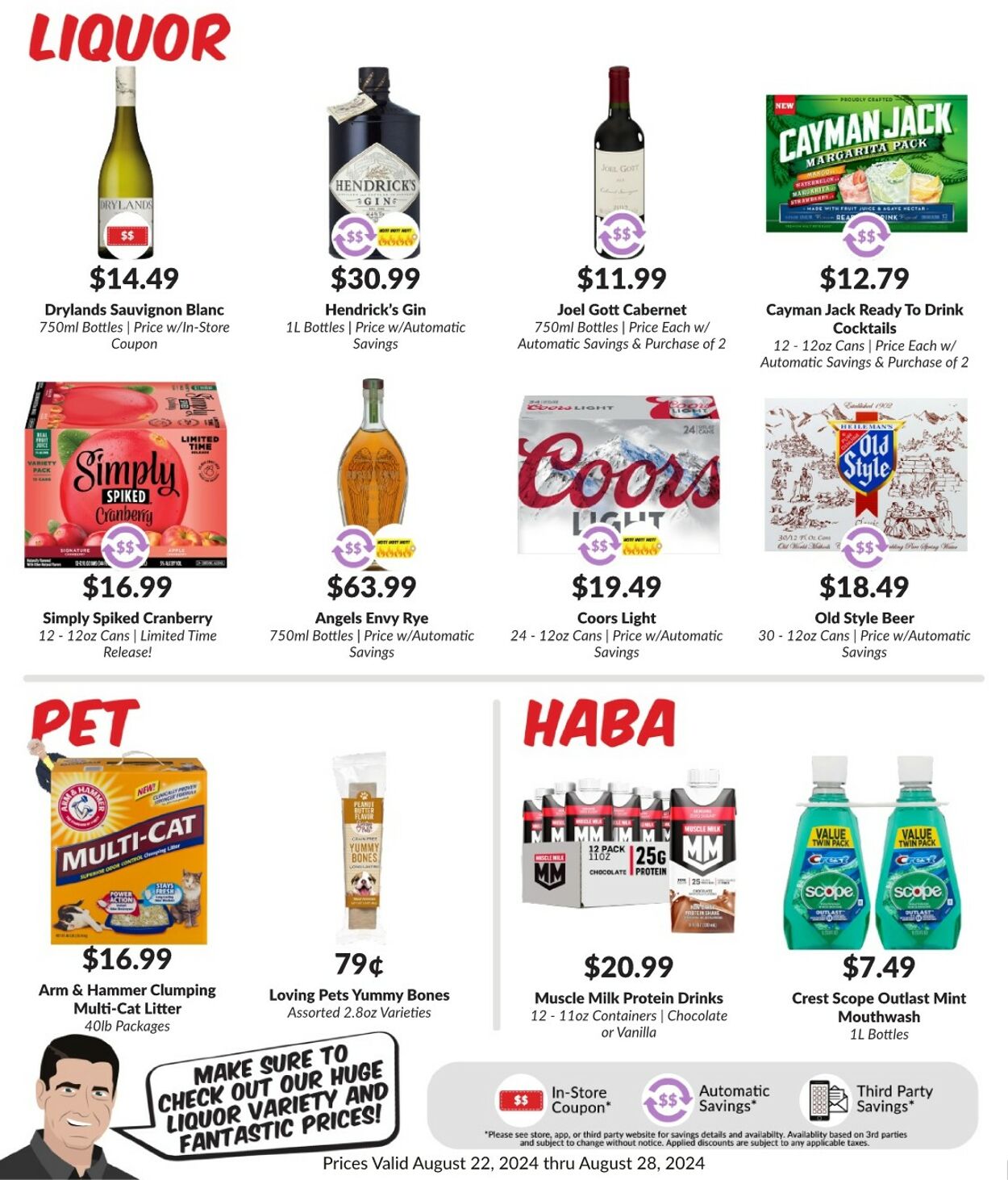 Weekly ad Woodman's Market 08/22/2024 - 08/28/2024