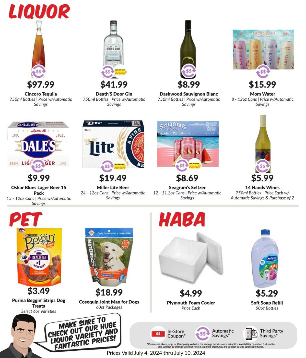 Weekly ad Woodman's Market 07/04/2024 - 07/10/2024