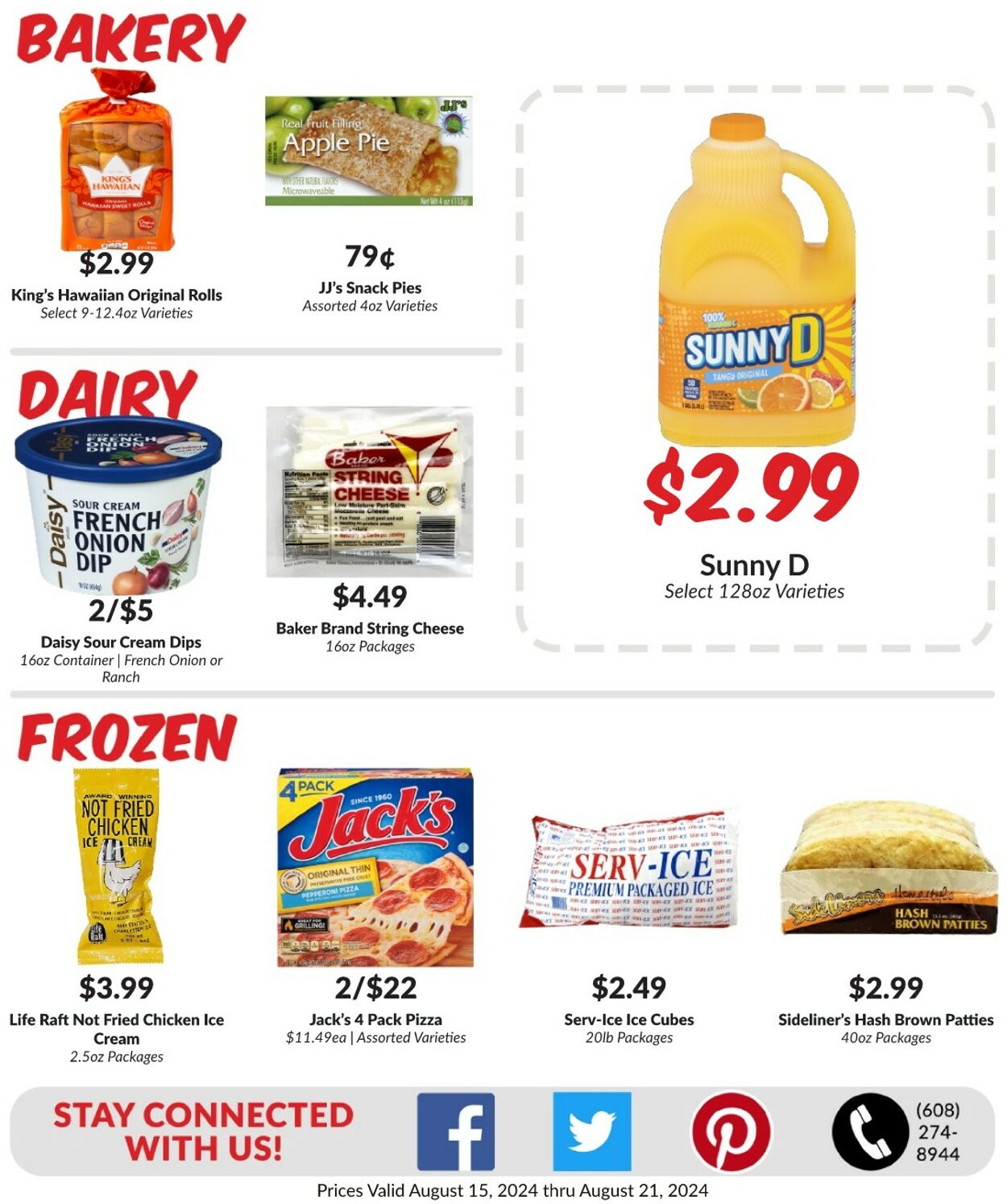 Weekly ad Woodman's Market 08/15/2024 - 08/21/2024