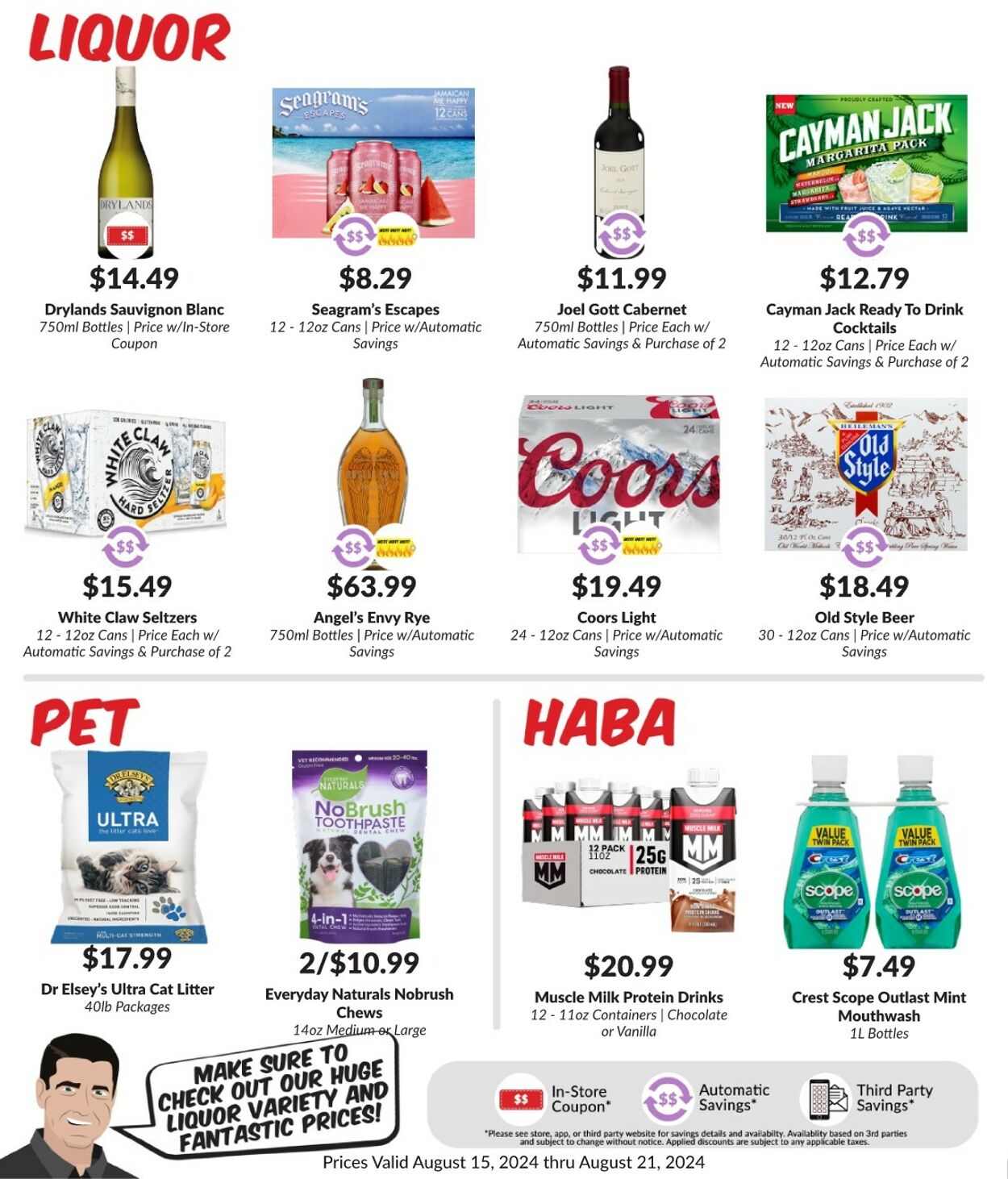 Weekly ad Woodman's Market 08/15/2024 - 08/21/2024