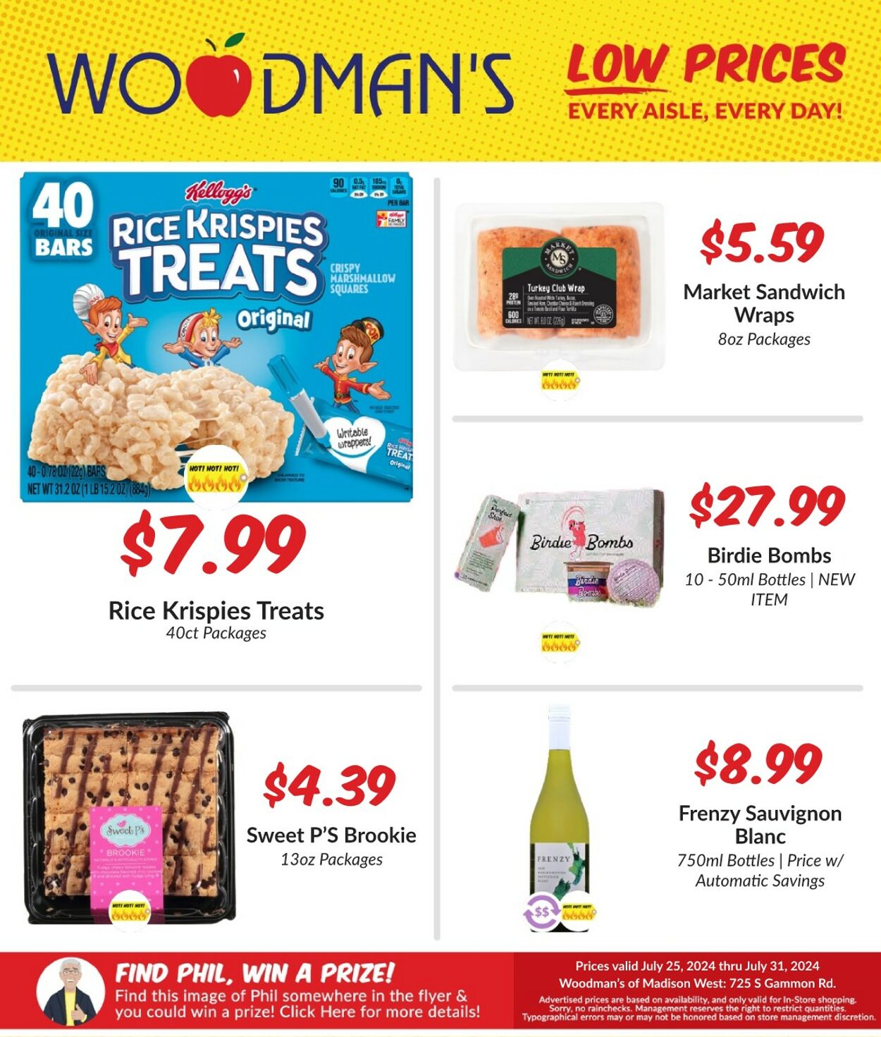 Weekly ad Woodman's Market 07/25/2024 - 07/31/2024