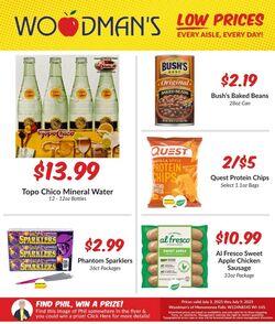 Weekly ad Woodman's Market 07/03/2025 - 07/09/2025