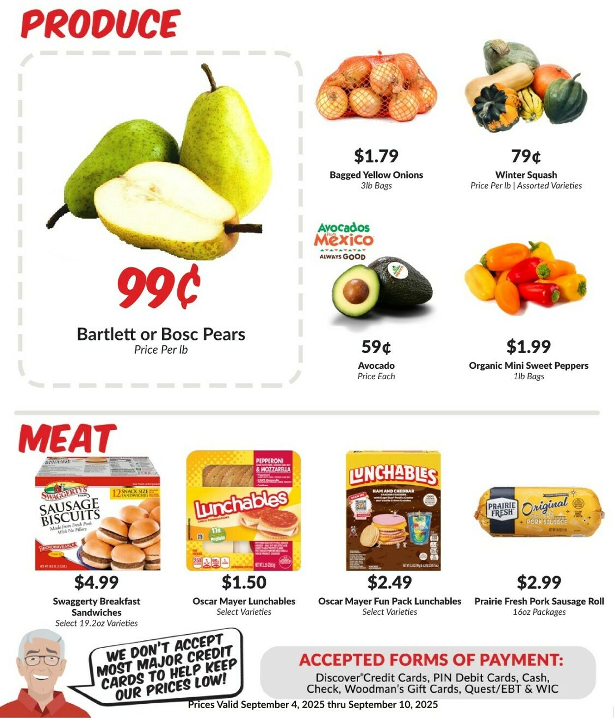 Weekly ad Woodman's Market 09/04/2025 - 09/10/2025