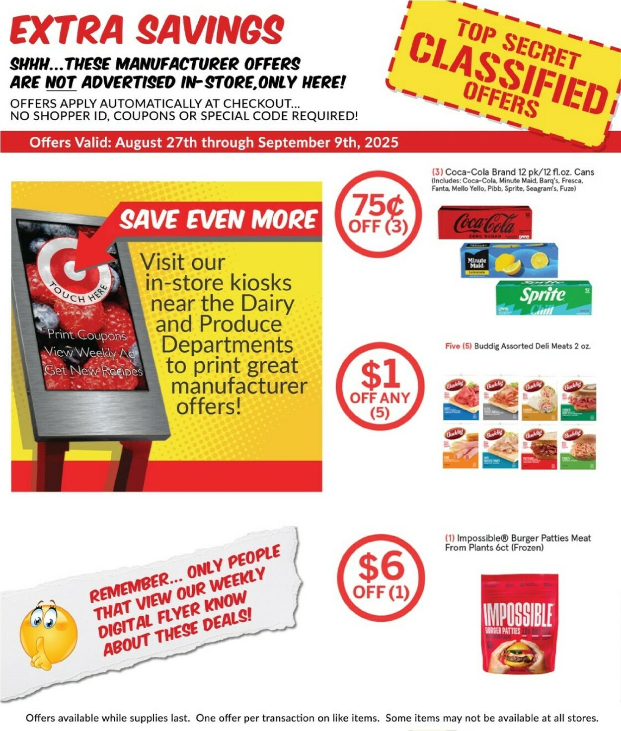 Weekly ad Woodman's Market 09/04/2025 - 09/10/2025
