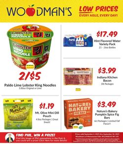 Weekly ad Woodman's Market 09/04/2025 - 09/10/2025