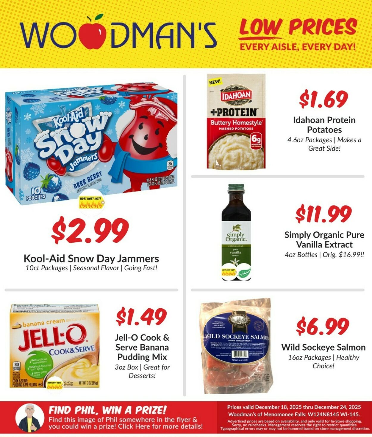 Weekly ad Woodman's Market 12/18/2025 - 12/24/2025