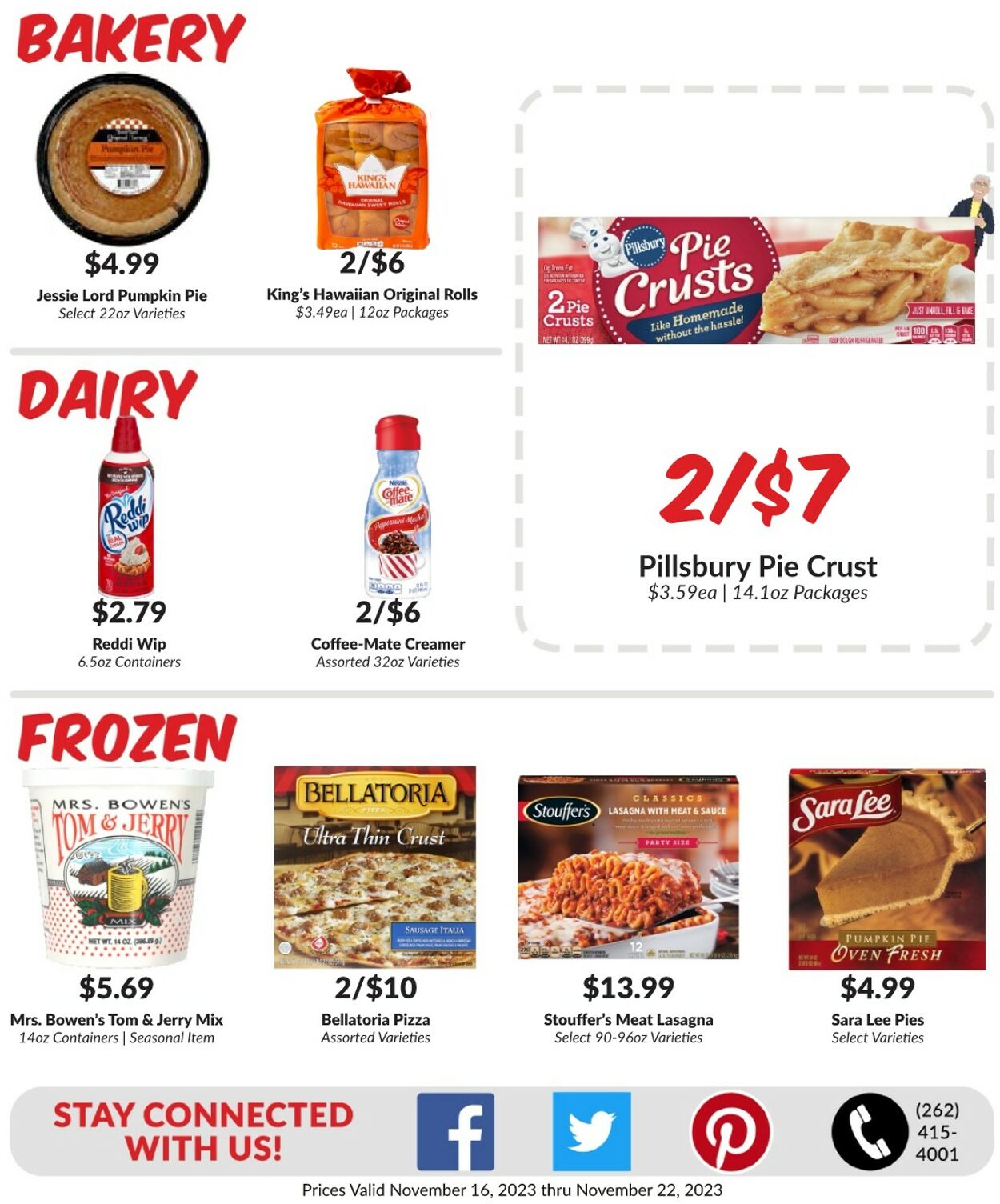 Weekly ad Woodman's Market 11/16/2023 - 11/22/2023