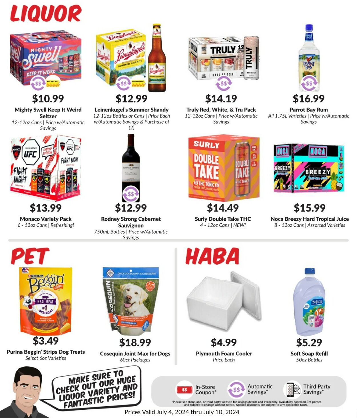 Weekly ad Woodman's Market 07/04/2024 - 07/10/2024