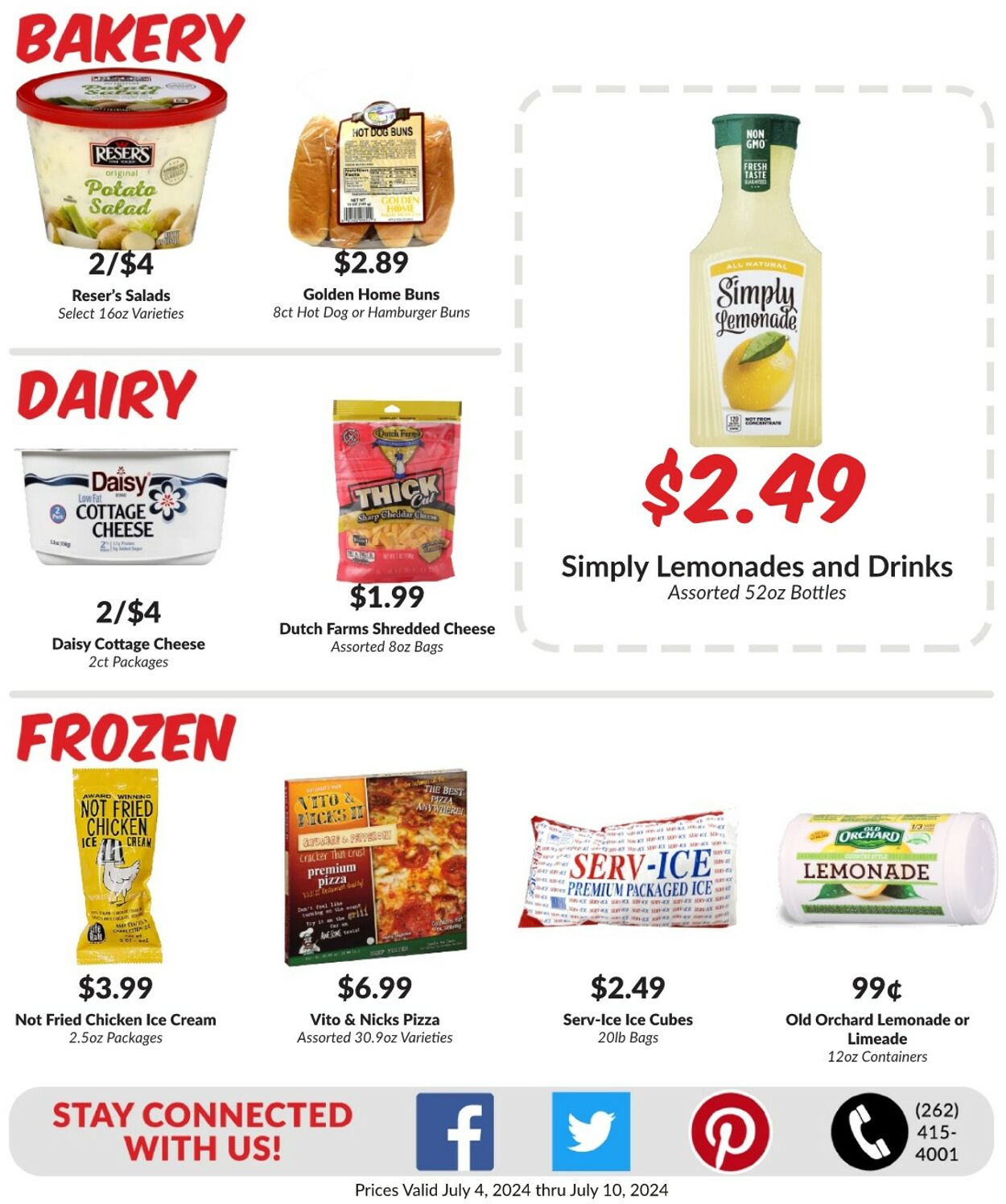 Weekly ad Woodman's Market 07/04/2024 - 07/10/2024