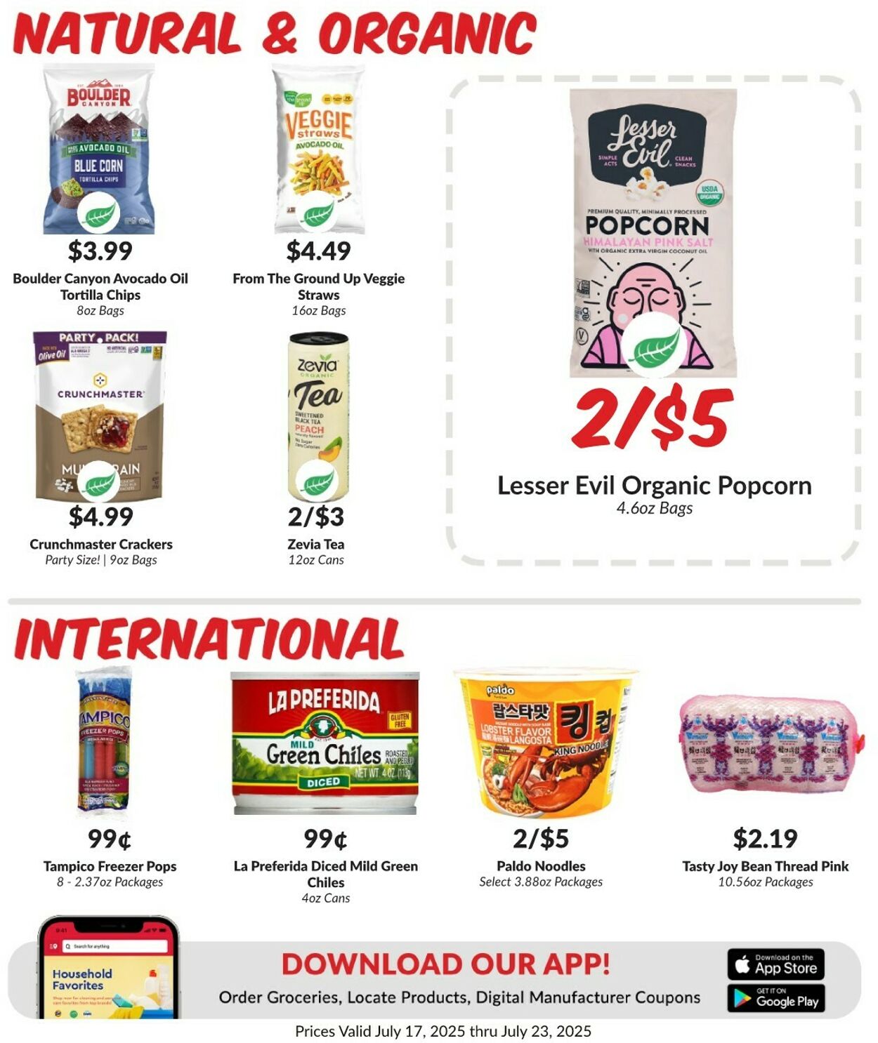 Weekly ad Woodman's Market 07/17/2025 - 07/23/2025