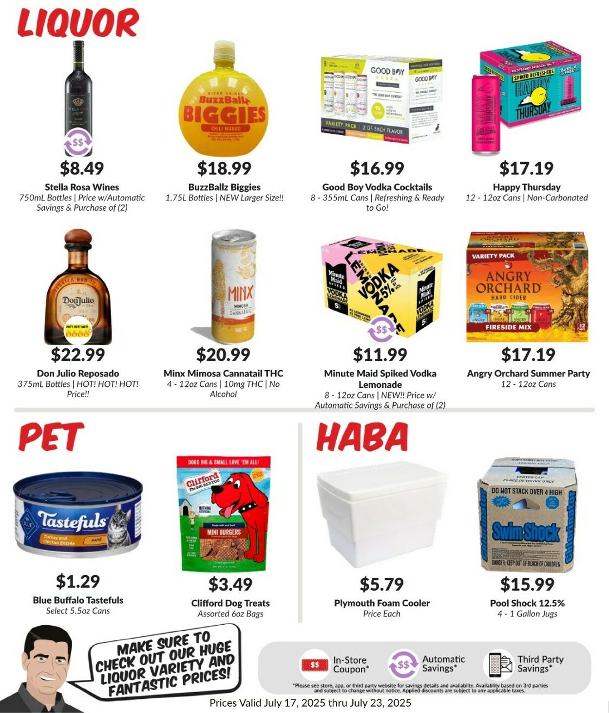 Weekly ad Woodman's Market 07/17/2025 - 07/23/2025
