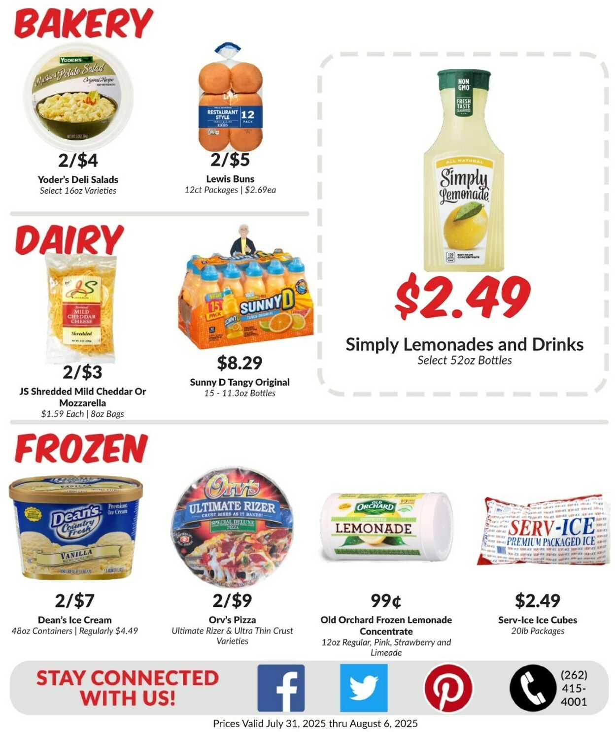 Weekly ad Woodman's Market 07/31/2025 - 08/06/2025
