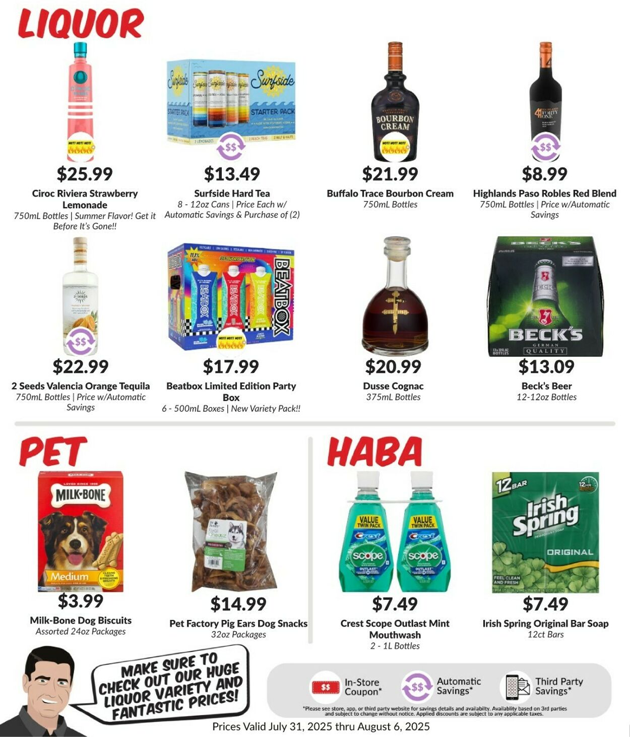 Weekly ad Woodman's Market 07/31/2025 - 08/06/2025