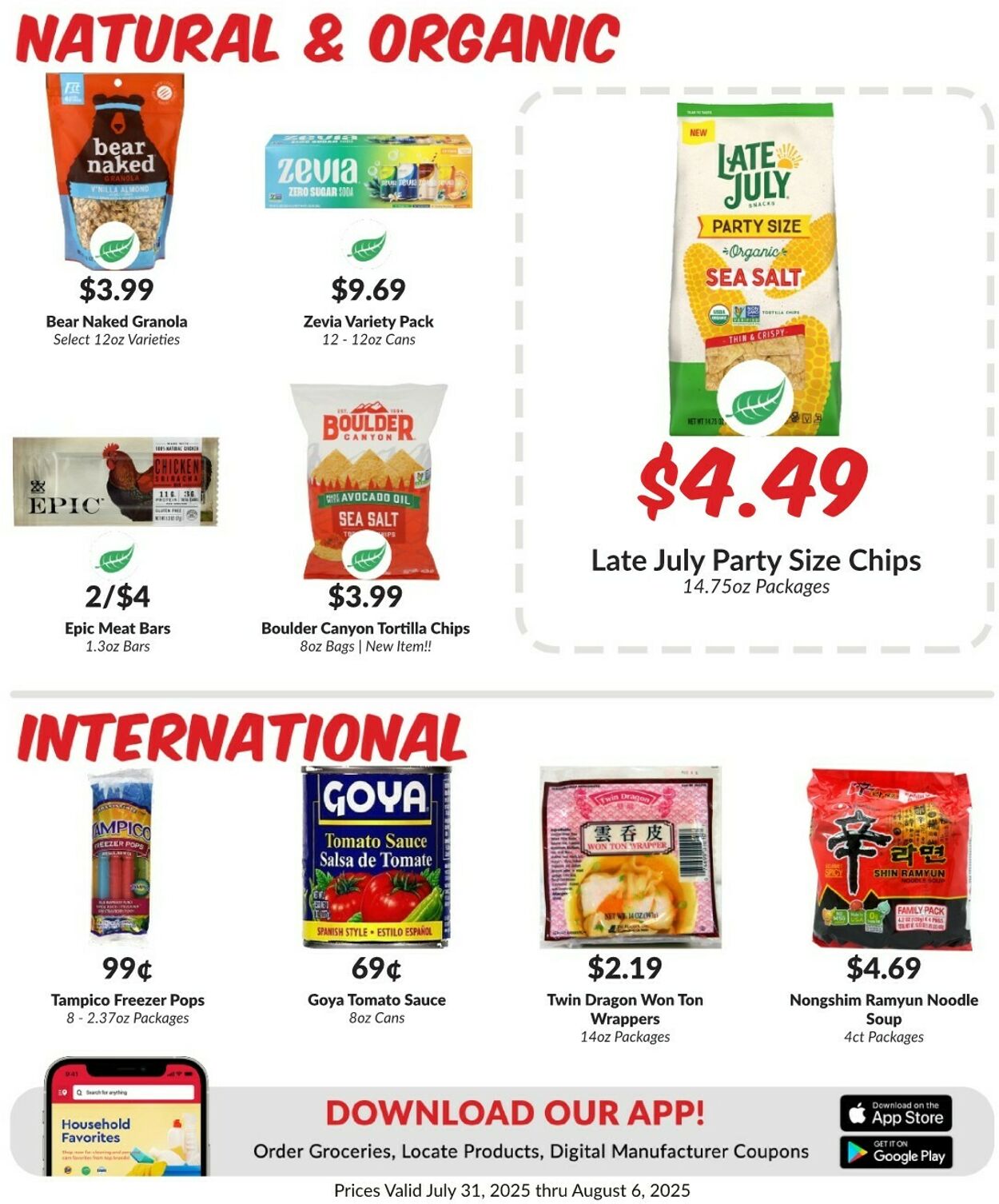 Weekly ad Woodman's Market 07/31/2025 - 08/06/2025