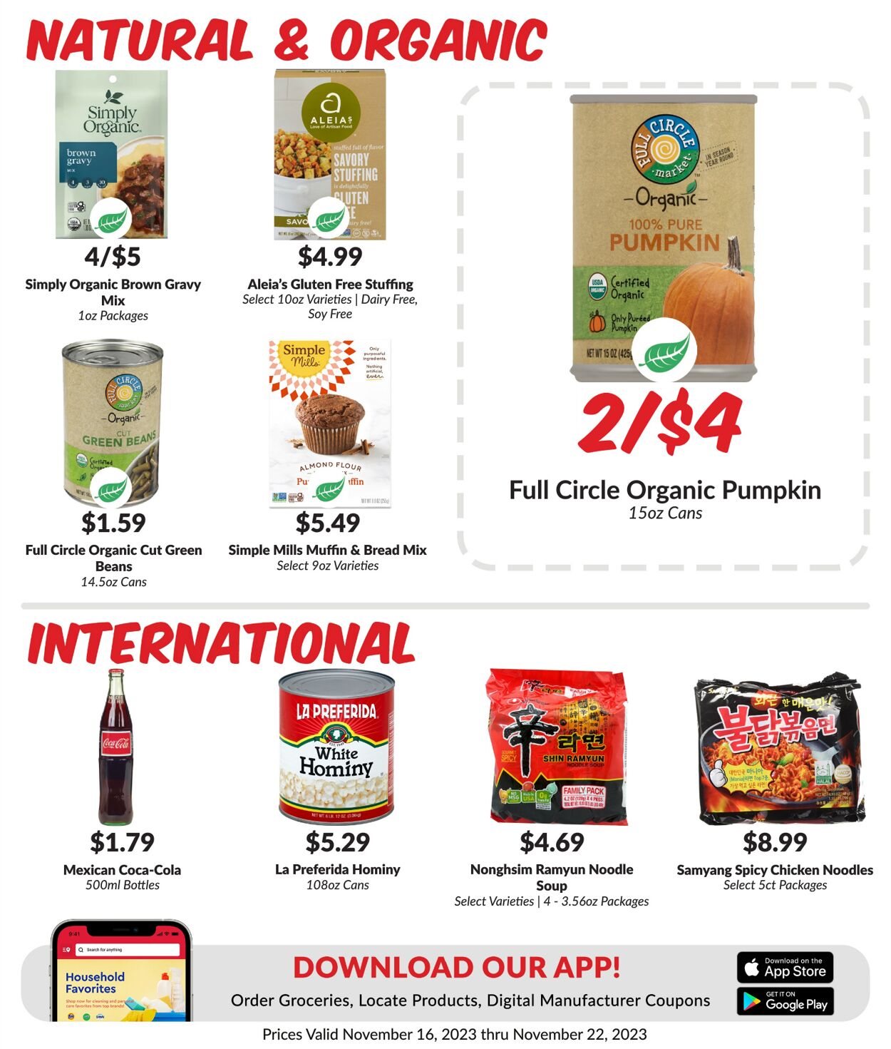 Weekly ad Woodman's Market 11/16/2023 - 11/22/2023