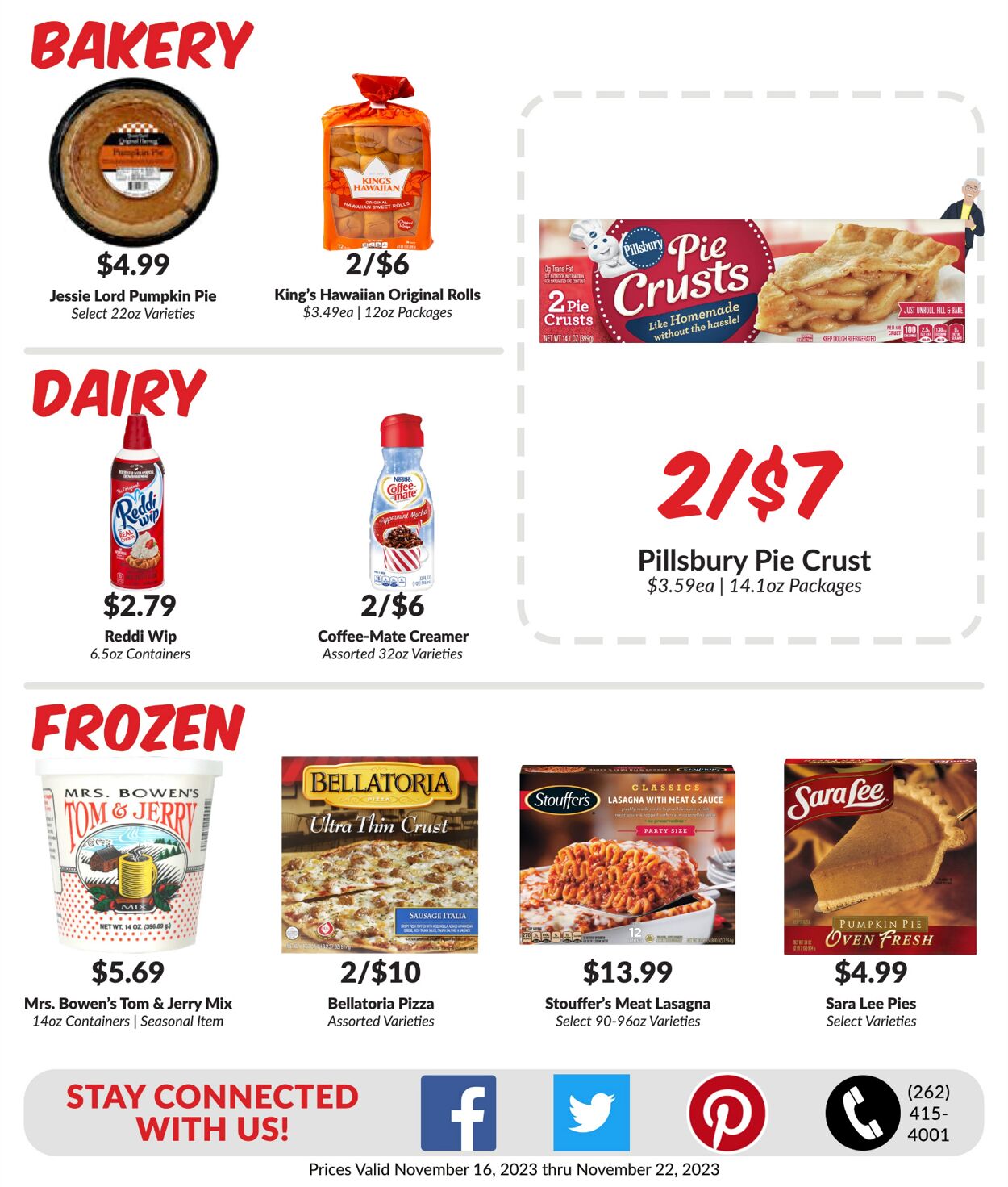 Weekly ad Woodman's Market 11/16/2023 - 11/22/2023