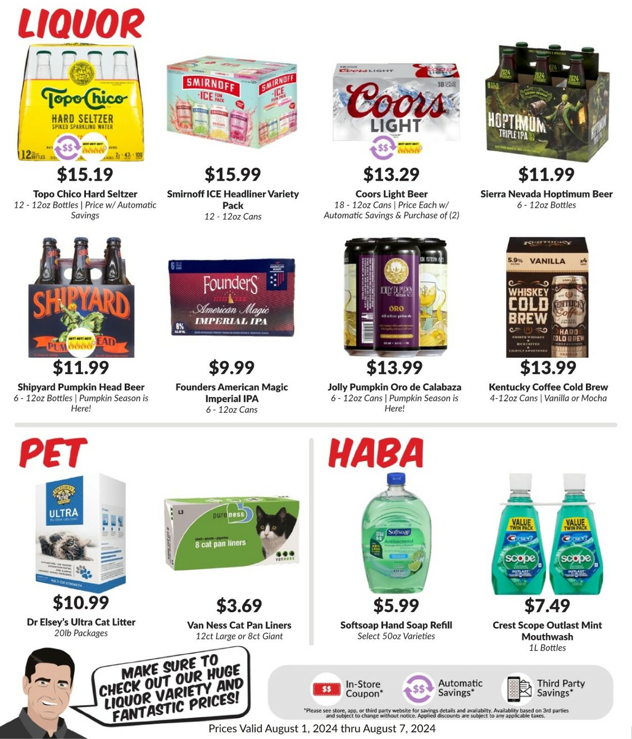 Weekly ad Woodman's Market 08/01/2024 - 08/07/2024