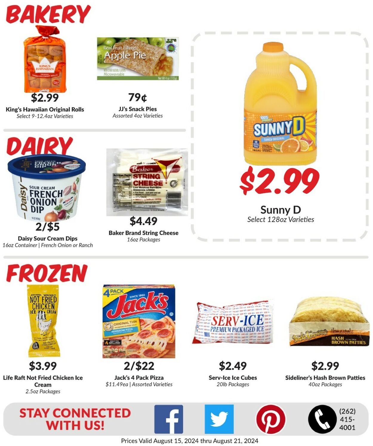 Weekly ad Woodman's Market 08/15/2024 - 08/21/2024