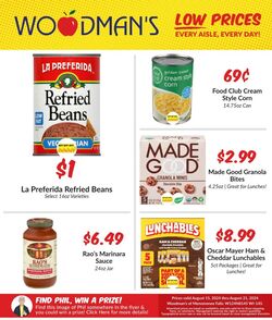 Weekly ad Woodman's Market 08/15/2024 - 08/21/2024