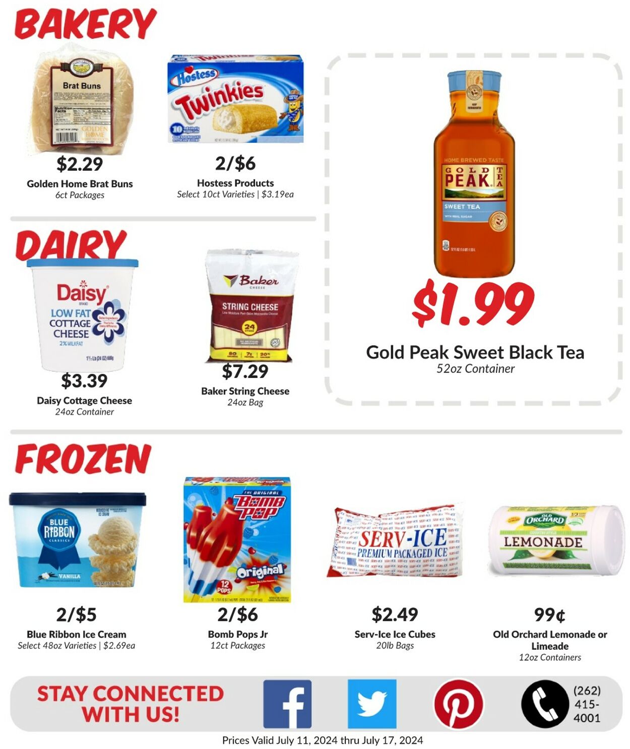 Weekly ad Woodman's Market 07/11/2024 - 07/17/2024