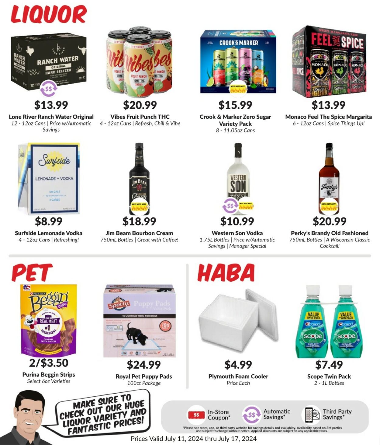 Weekly ad Woodman's Market 07/11/2024 - 07/17/2024