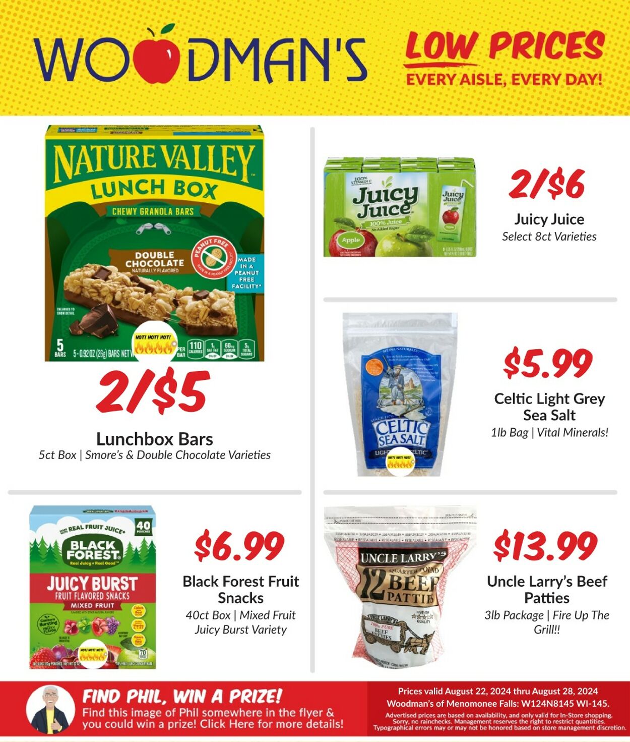 Weekly ad Woodman's Market 08/22/2024 - 08/28/2024