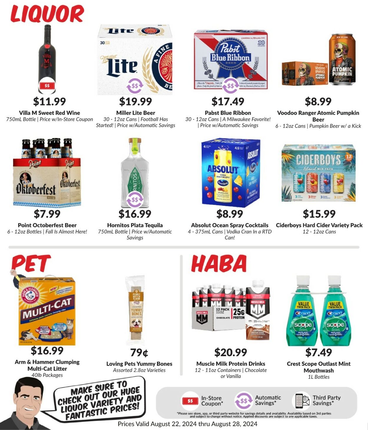 Weekly ad Woodman's Market 08/22/2024 - 08/28/2024