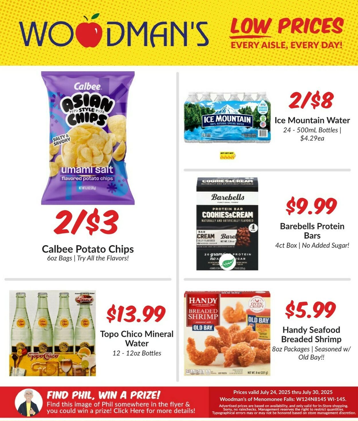 Weekly ad Woodman's Market 07/24/2025 - 07/30/2025