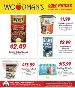 Weekly ad Woodman's Market 08/08/2024 - 08/14/2024