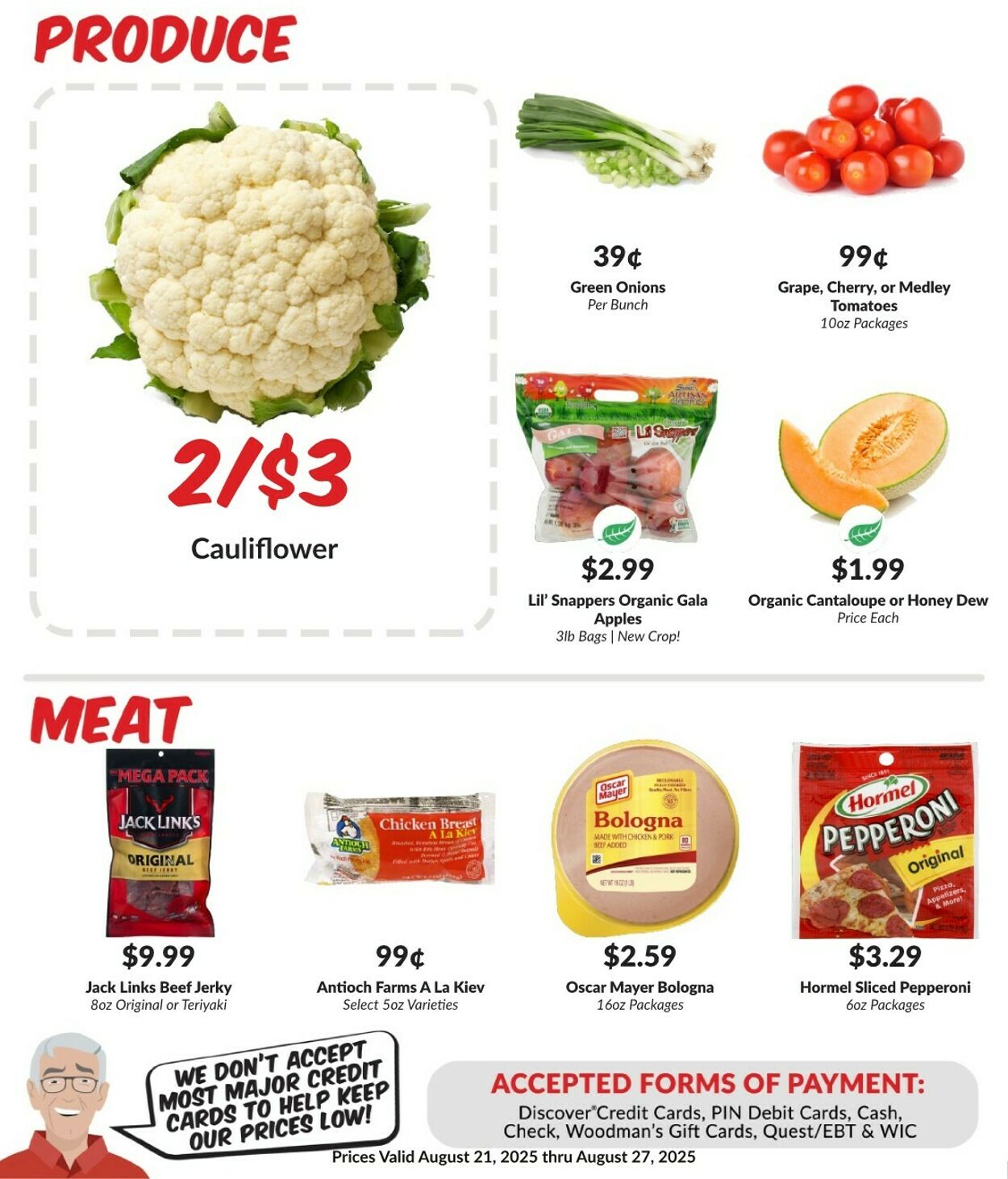 Weekly ad Woodman's Market 08/21/2025 - 08/27/2025