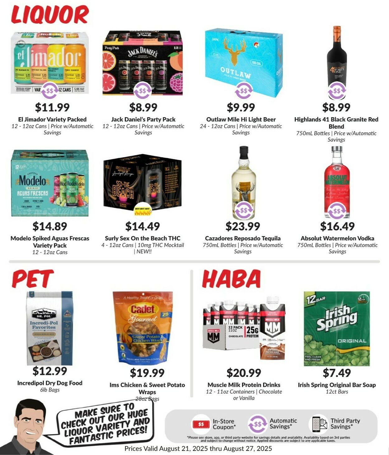 Weekly ad Woodman's Market 08/21/2025 - 08/27/2025