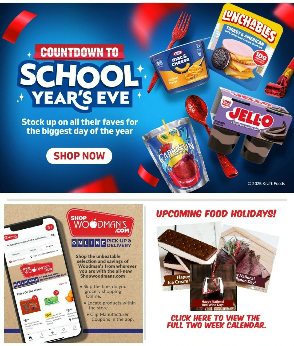 Weekly ad Woodman's Market 08/21/2025 - 08/27/2025