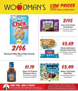 Weekly ad Woodman's Market 08/21/2025 - 08/27/2025