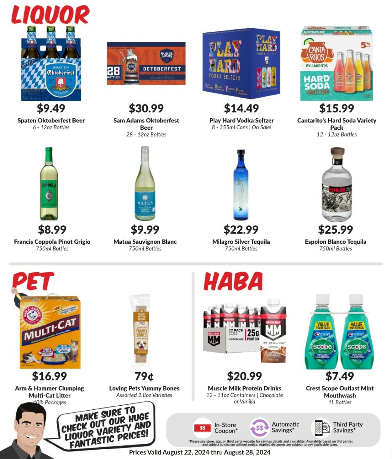 Weekly ad Woodman's Market 08/22/2024 - 08/28/2024