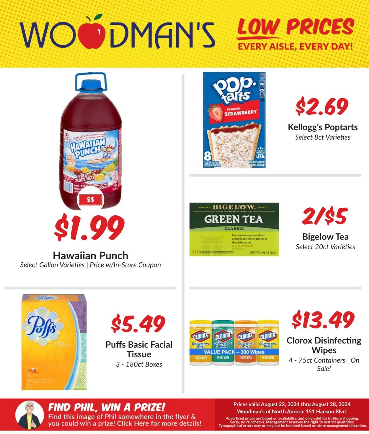 Weekly ad Woodman's Market 08/22/2024 - 08/28/2024