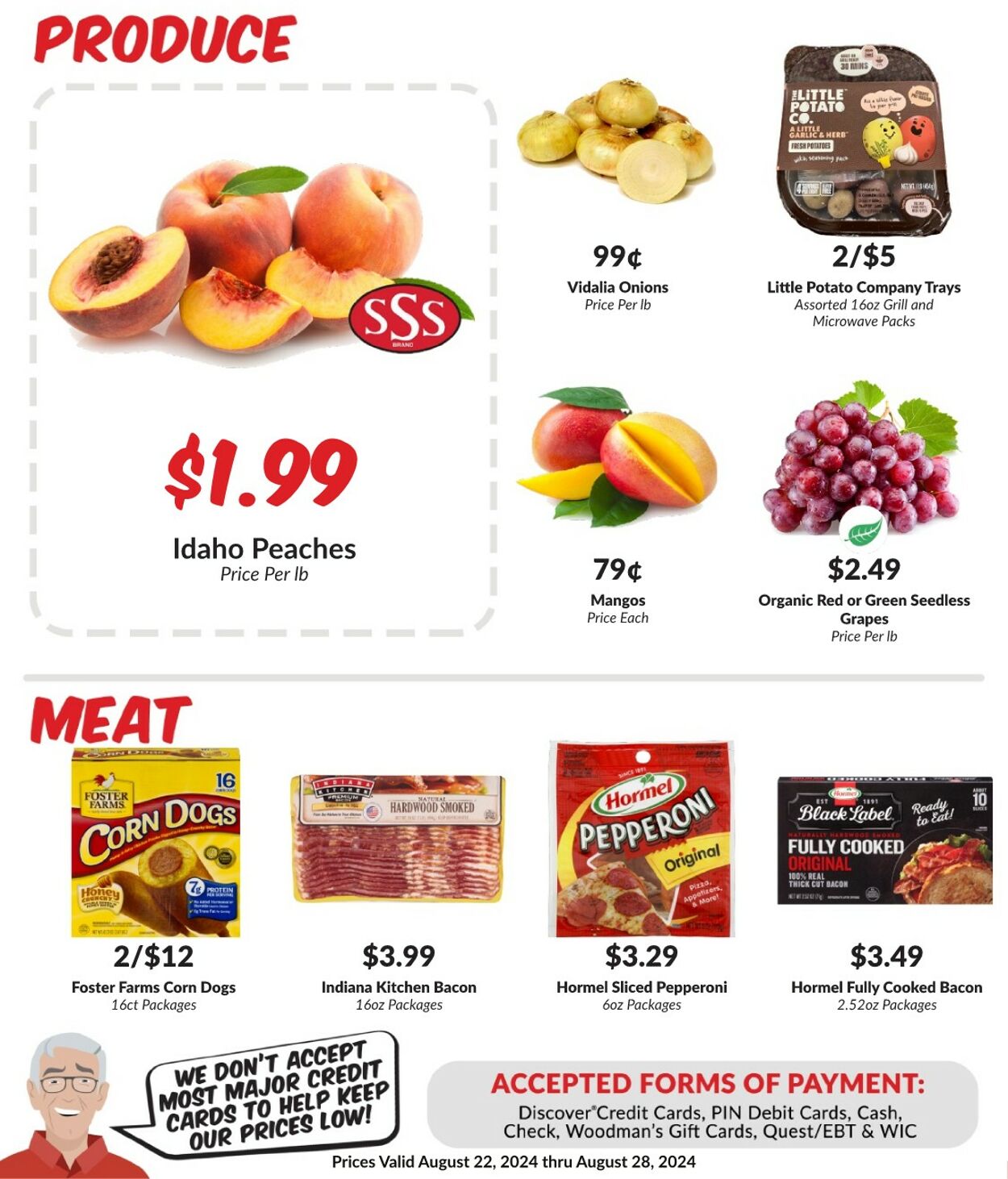 Weekly ad Woodman's Market 08/22/2024 - 08/28/2024