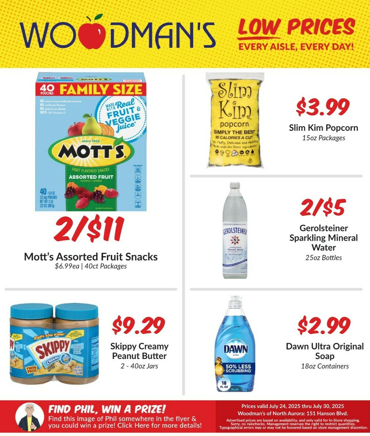 Weekly ad Woodman's Market 07/24/2025 - 07/30/2025