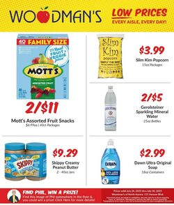 Weekly ad Woodman's Market 07/24/2025 - 07/30/2025