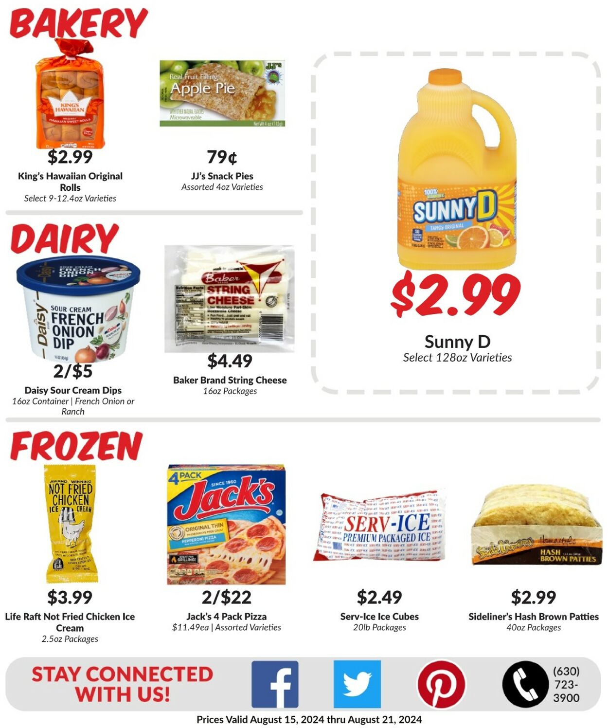 Weekly ad Woodman's Market 08/15/2024 - 08/21/2024