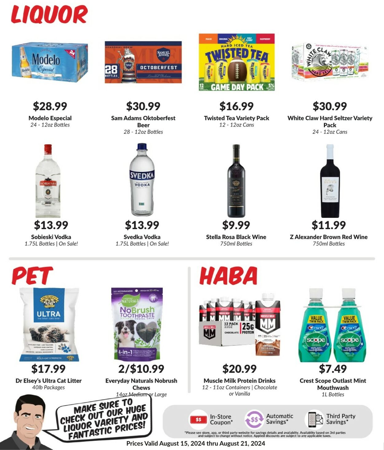 Weekly ad Woodman's Market 08/15/2024 - 08/21/2024