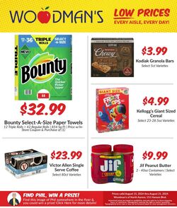 Weekly ad Woodman's Market 08/15/2024 - 08/21/2024