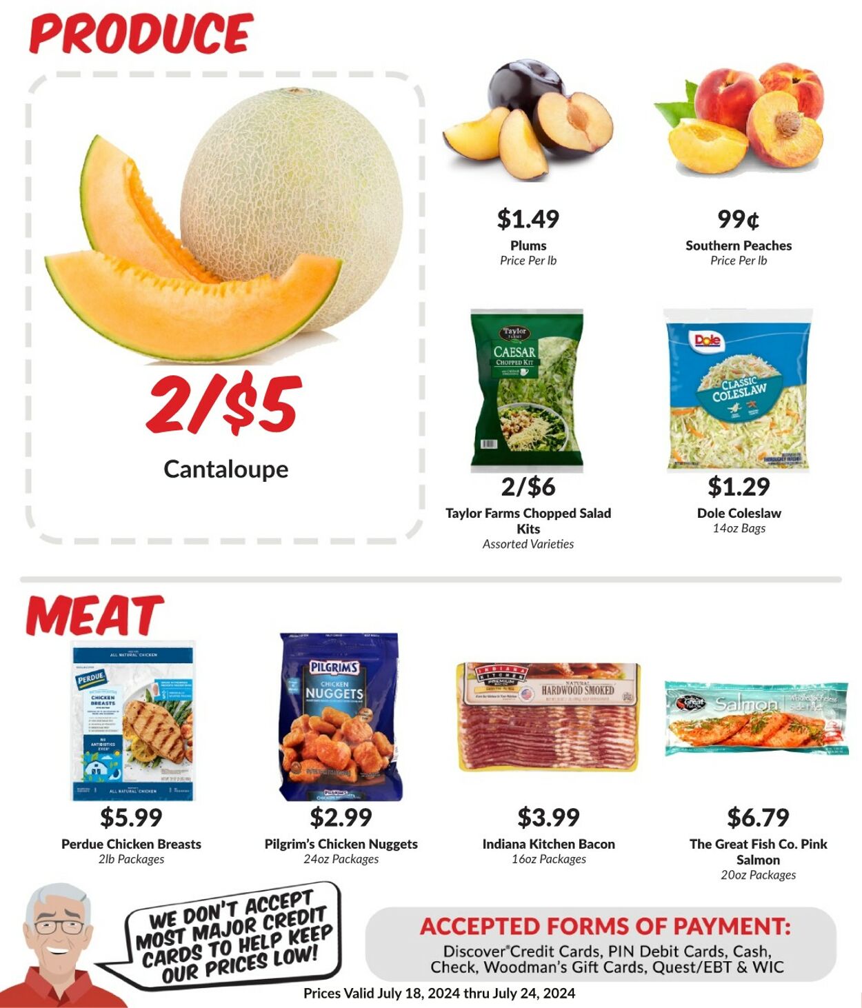 Weekly ad Woodman's Market 07/18/2024 - 07/24/2024